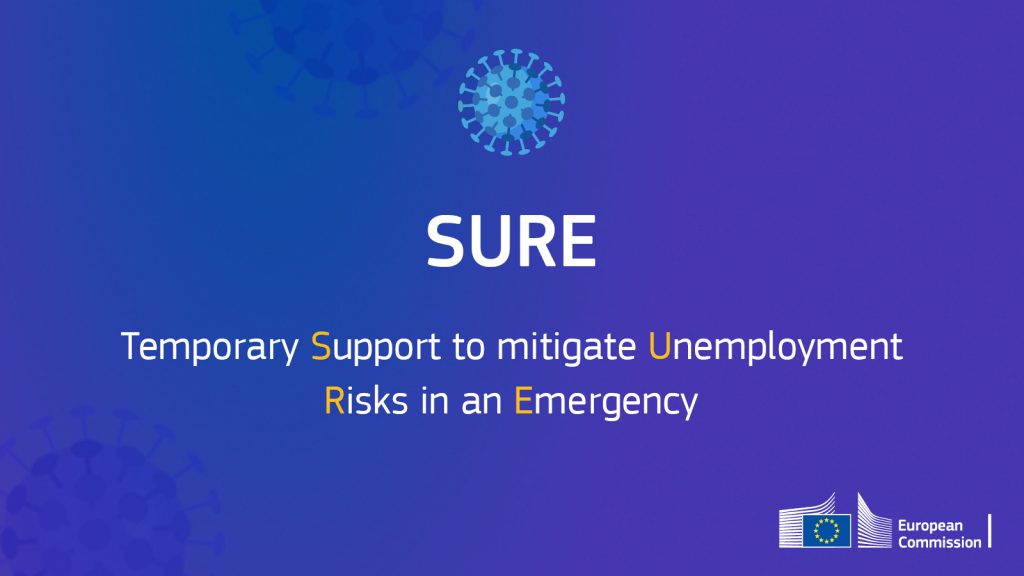 Temporary support to mitigate unemployment risks in an emergency