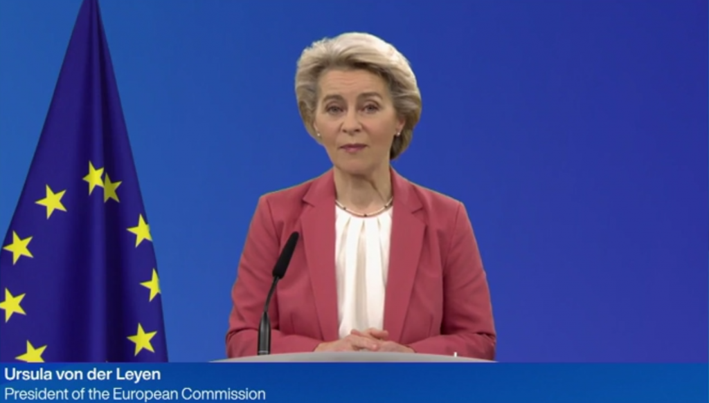 Predsjednica Komisije Ursula von der Leyen