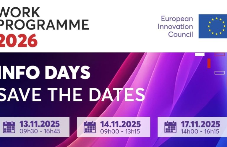 Online info dani Europskog inovacijskog vijeća (EIC) o Radnom programu za 2026. godinu