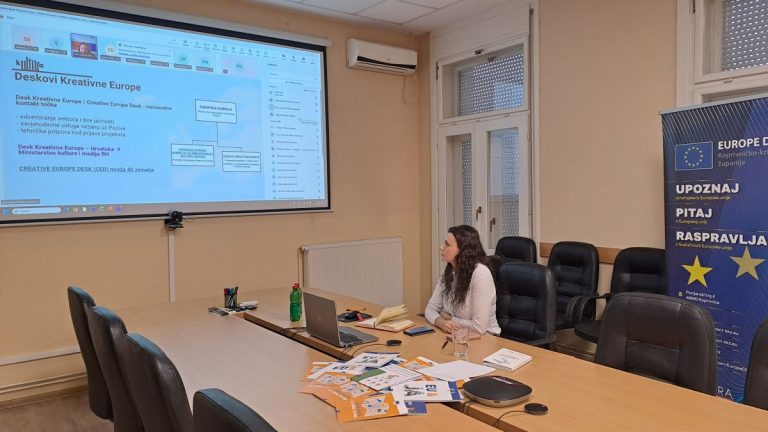 ODRŽANA ON-LINE INFORMATIVNA RADIONICU NA TEMU „PREDSTAVLJANJE PROGRAMA UNIJE – KREATIVNA EUROPA I GRAĐANI JEDNAKOST, PRAVA I VRIJEDNOSTI (CERV)“